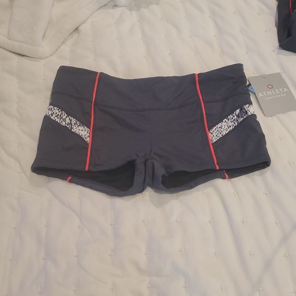 ATHLETA TORPEDO SWIM SHORTS WOMENS S (34)